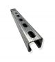 Slotted Strut Channel, Pre-Galvanized, 1-5/8″ X 1-5/8″ X 12GA X 10'