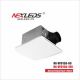 Ventilation Fans - Bathroom ventilation fan with 100 CFM - 26W - AC Ball Bearing Motor - Noiseless - 0.7 Sones
