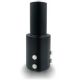 Adjustable slip fitter for area light 3 inch pole white finish