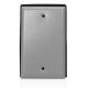 1 Gang Blank Weatherproof Cover with Gasket